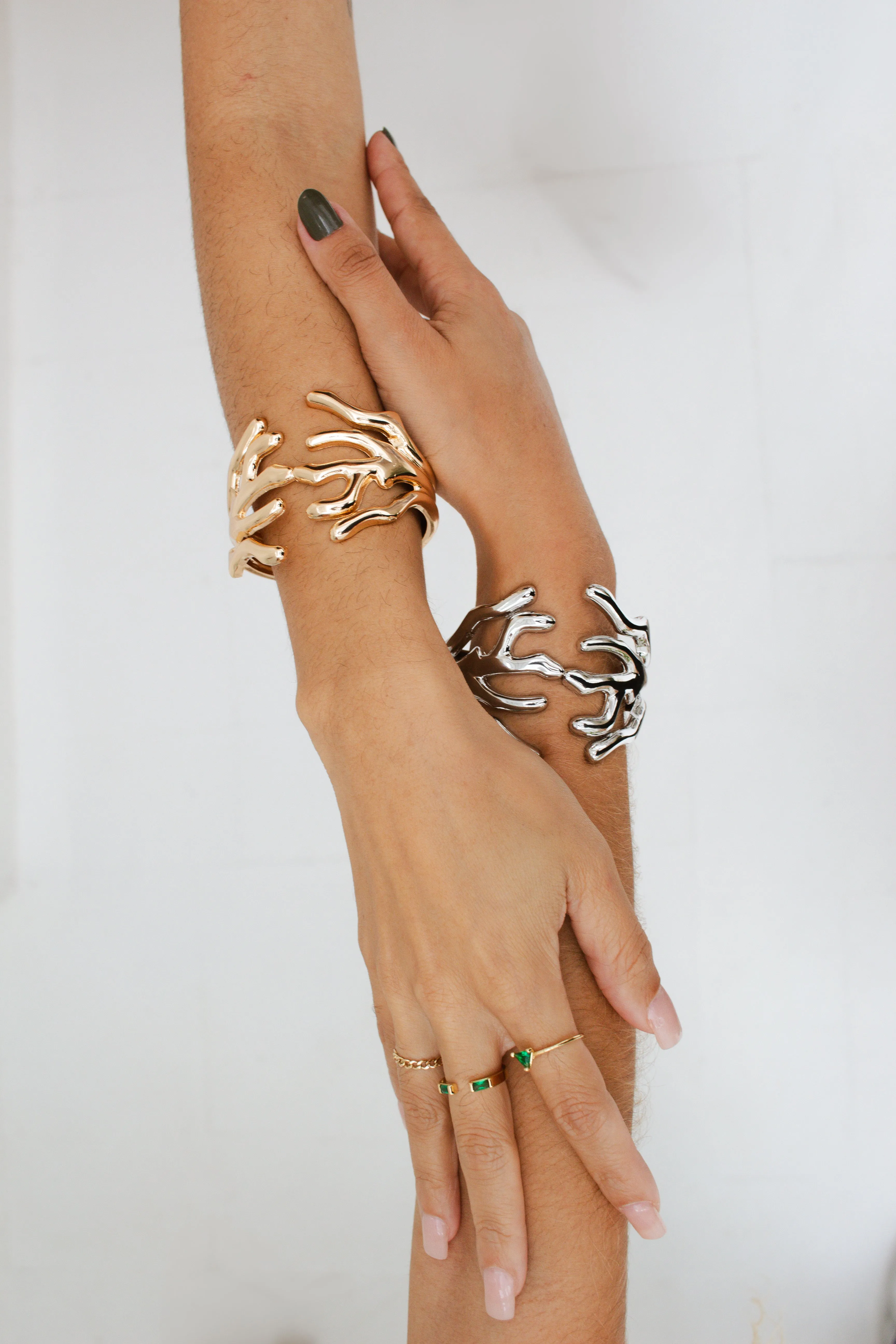 Velani Jewelry Coral Statement Bracelet