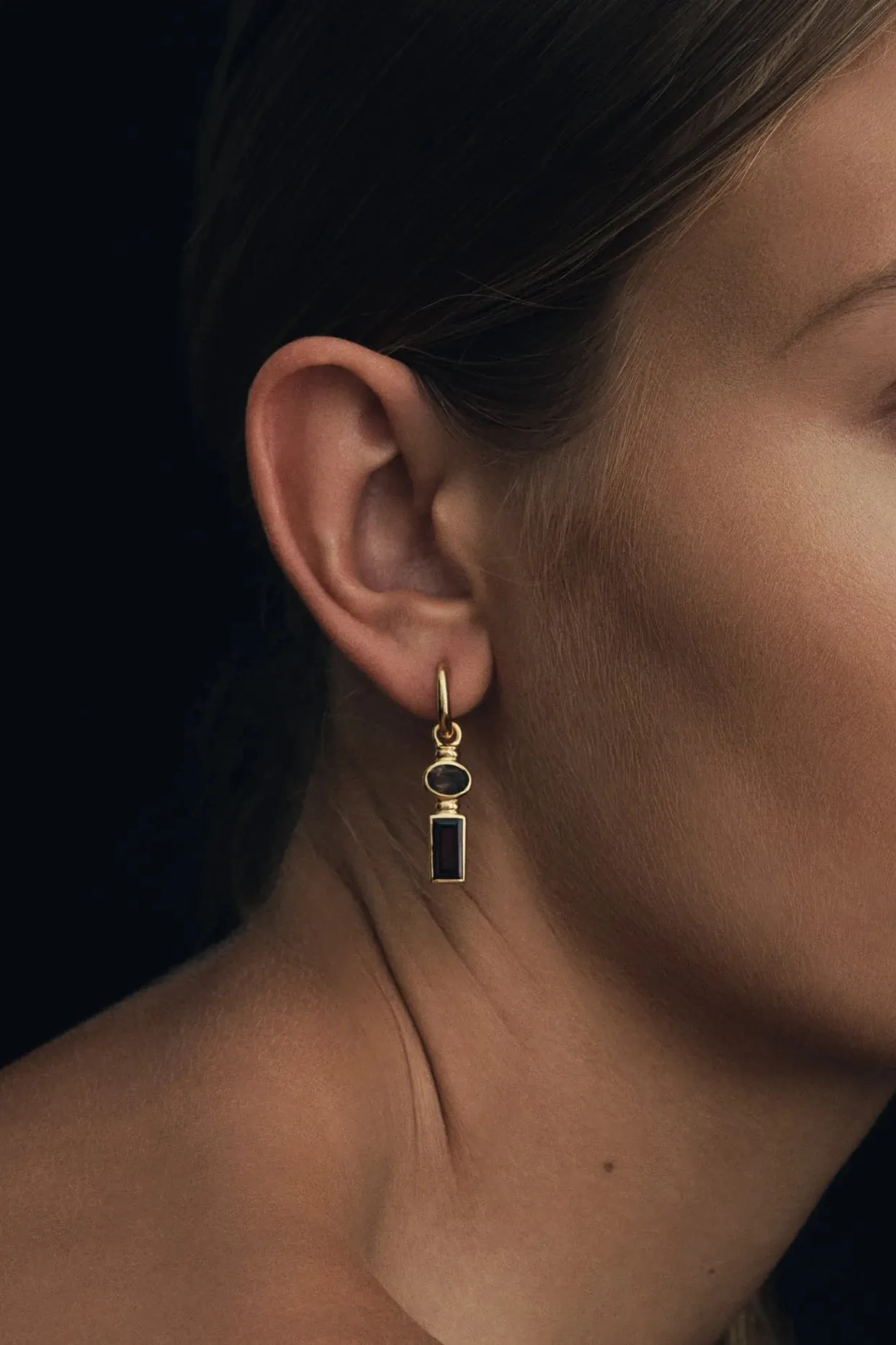 Vino Earrings - Gold