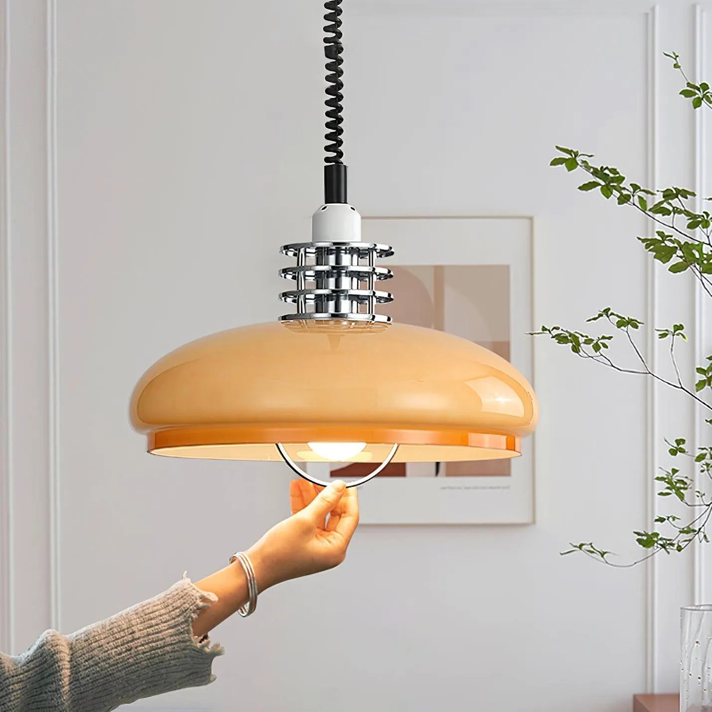 Vistosi Pendant Lamp 13.8″- 9.8″