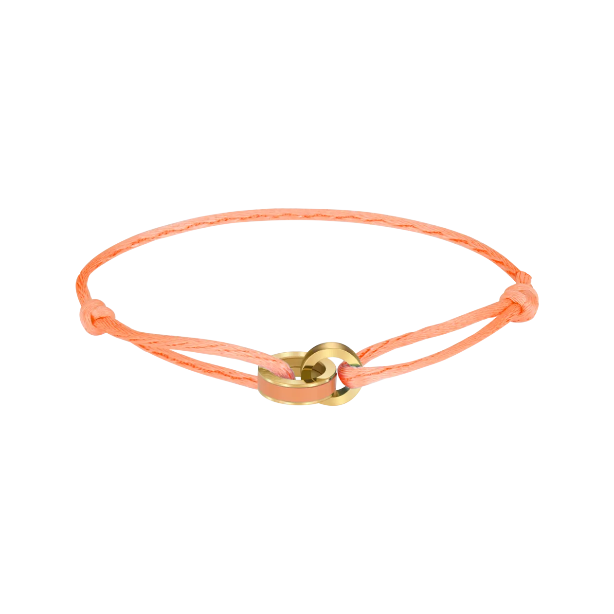 WEWA CORD APRICOT CRUSH CHIP BRACELET