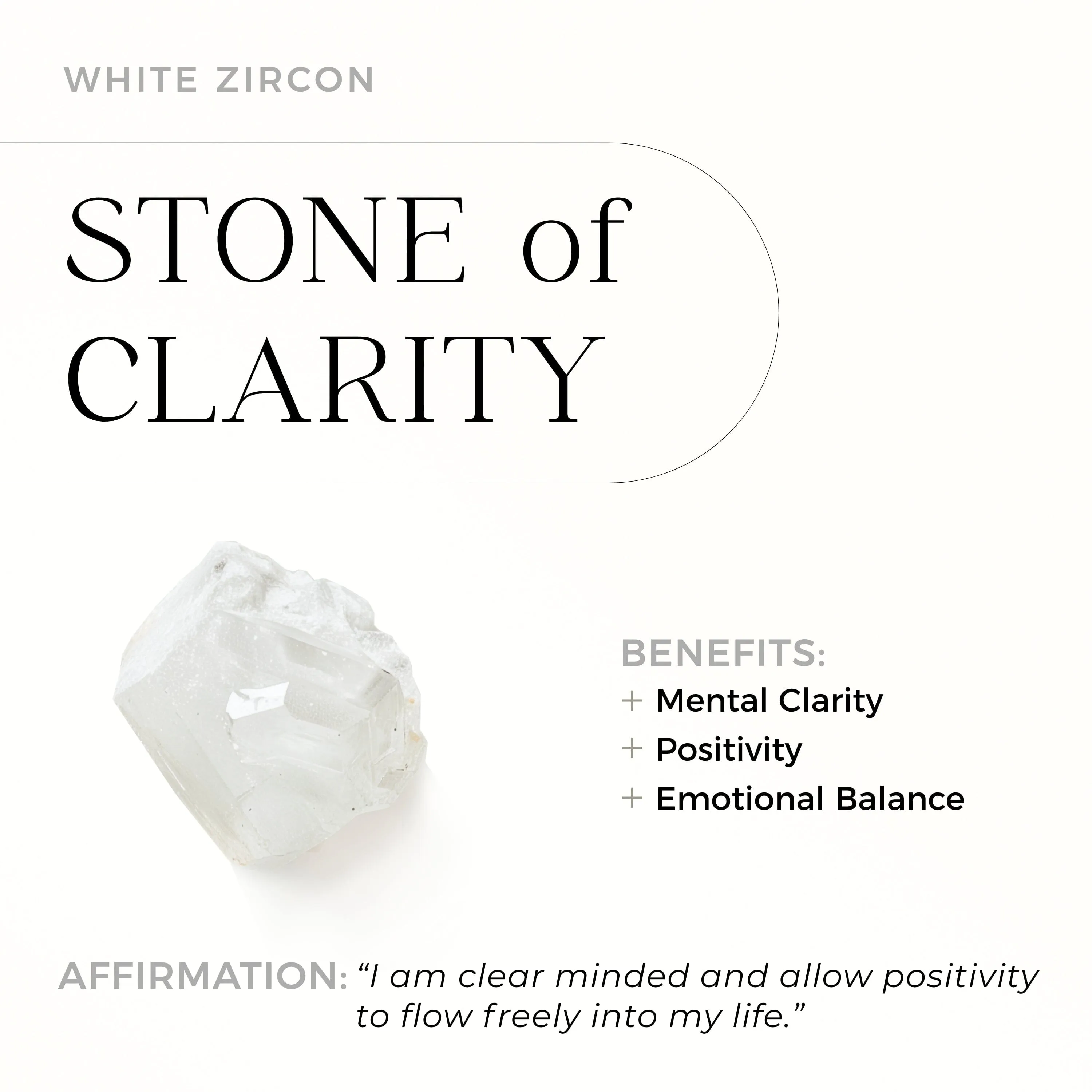 White Zircon Earrings - North Star