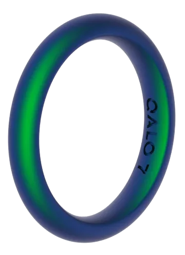 Women's Holographic Classic Stackable Silicone Ring